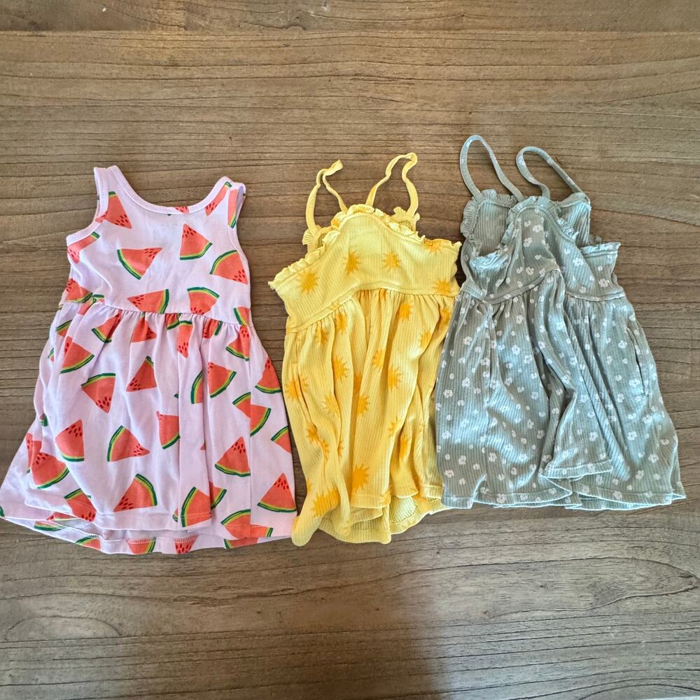 Cat & Jack Toddler Dress Bundle - Size 2T - Picture 6 of 8